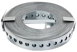 Alberts® Lochband Breite verzinkt 20 mm Länge 10 m