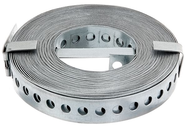 Alberts® Lochband Breite verzinkt 20 mm Länge 10 m