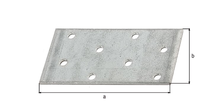 Alberts® Flachverbinder  80x40 mm