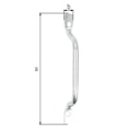 Vorschaubild Alberts® Torgriff, Stahl roh, galvanisch blau verzinkt, Länge 159 mm, Breite 13 mm, FR 309558