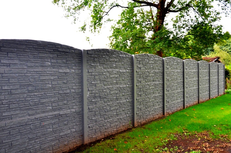 ORIGI WALLS™ Beton Sichtschutz RUSTIQUE 395 x 2000 mm 