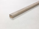 Vorschaubild  Millboard® Abschlussprofil  Bullnose rund flexibel Weathered Oak Driftwood / Smoked Oak 2400 mm x 50 x 32 mm