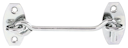 Vorschaubild Alberts® Sturmhaken, auf Platte, galv. verzinkt dickschichtpassiviert,,z.Einschrauben,Haken ⌀5,2 mm,Karte à 1 St 903848
