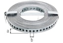 Vorschaubild Lochband verz. schwarz 12x0,9 mm/1,5 m