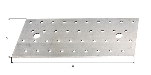 Alberts® Lochplatte  200x80 mm