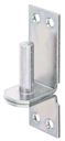 Vorschaubild Alberts® Kloben auf Platte, galvanisch verzinkt dickschichtpassiviert, Dorn ⌀16 mm,Abstand 13 mm,Platte HxB115x40 mm 311261