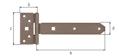 Vorschaubild Alberts® DURAVIS® Kreuzgehänge 192mm