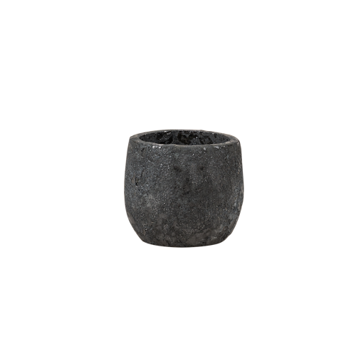 Vosteen Design Blumentopf /  Pflanzgefäß Terrakotta schwarz ø 29 cm x H 24 cm