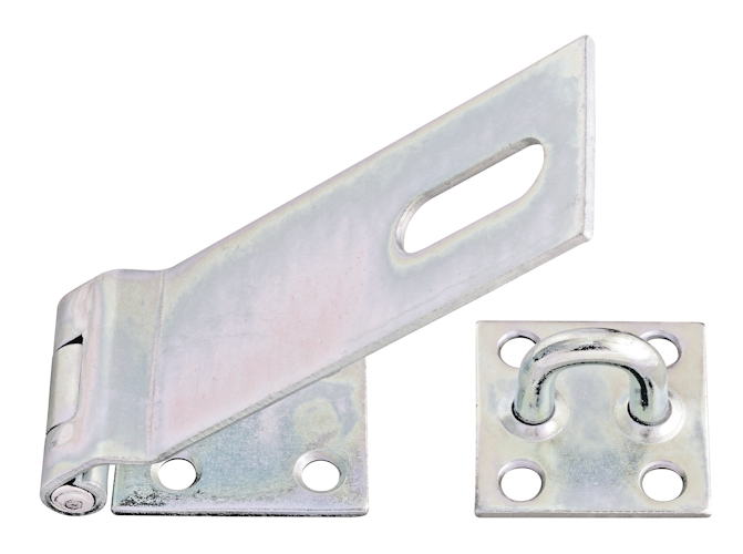 Alberts® Sicherheits-Überfalle, galvanisch verzinkt dickschichtpassiviert, LxB Überfalle:153x50,L Platte: 68 mm 348373