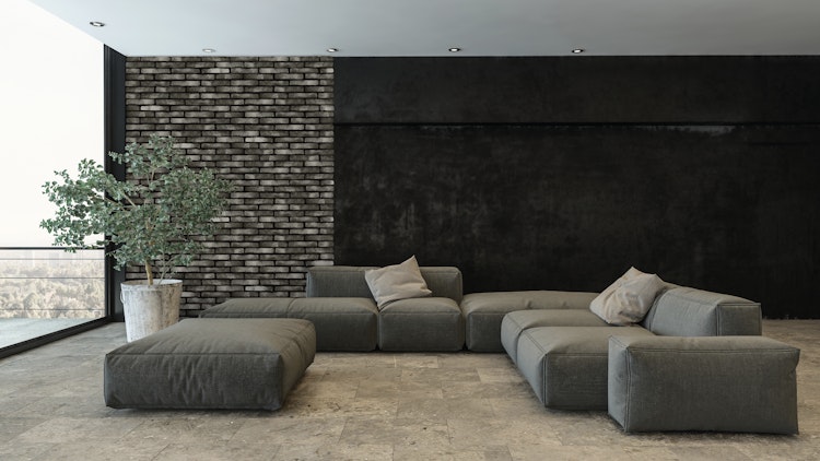 HANDMUSTER DE RYCK Eck- und Steinriemchen - Vintage Brick  Rot Steinriemchen