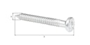 Vorschaubild Alberts® Ankernagel verzinkt ⌀4 mm Länge 40 mm im Karton verpackt à 250 St. 