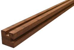 T&J ELEGANT-Serie BAMBUS Eckpfosten  70 x 70 x 2500 mm, CoBAM® vorgeölt