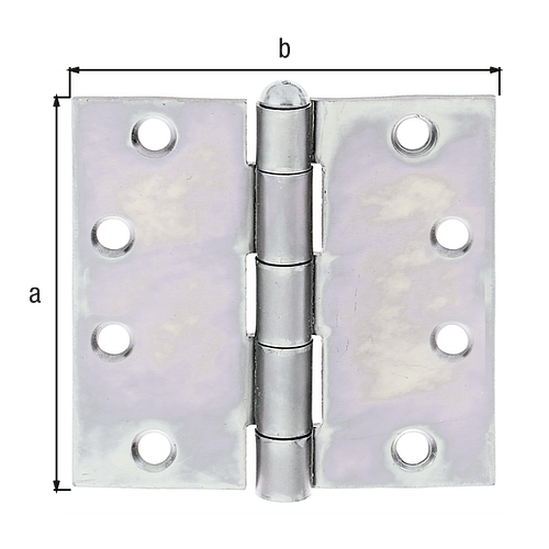 Alberts® Scharnier, sendzimirverzinkt, LxB 100x102 mm 349042
