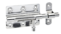 Alberts® Bolzenriegel Edelstahl 80x59 mm