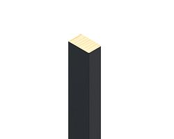 OSMO Fassade Latte Fichte schwarz 30x50, 500cm NSI, C24 Schnittklasse S10, HF ca. 15% VE 4 Stk.