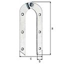 Vorschaubild Alberts® Leiterband  HxB 200x21 mm Gesamtbreite 88 mm