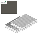 Vorschaubild OSMO MULTI-DECK BPC-Terrassendiele Hohlkammer GRAU-gebürstet & geriffelt