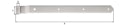Vorschaubild Alberts® Ladenband gekröpft 500x40 mm ⌀13 mm Edelstahl