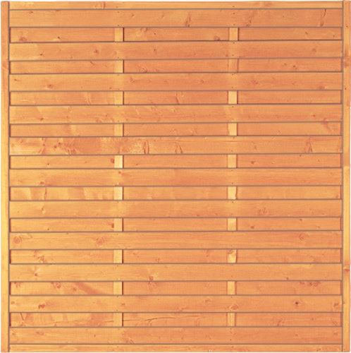 T&J SUNLINE Lammellenzaun 180 x 180 cm