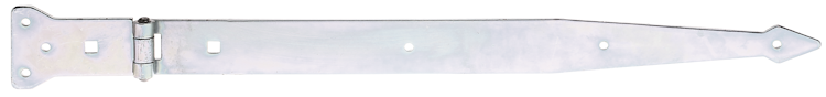 Alberts® Werfgehänge, galvanisch verzinkt, dickschichtpassiviert, Scharnier LxB 63x101, Band LxB 500x45 mm 315443