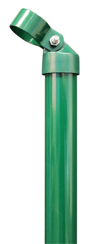 Alberts® Strebe, zinkp.,grün Kst.b., Länge 900 mm, Strebenst. ⌀34 mm, Schelle⌀34 mm 623005