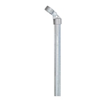 Alberts® Strebe, feuerverzinkt, Länge 2000 mm, Strebenst. ⌀34 mm, Schelle⌀42 mm 629823