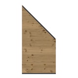 TraumGarten SYSTEM Holz Thermo Massiv Zaun-Anschluss-Set 91 x 184 auf 94 TraumGarten SYSTEM Holz Thermo Massiv Zaun-Anschluss-Set 91 x 184 auf 94Zubehörbild