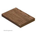 Vorschaubild OSMO Terrassendiele Thermoholz Kiefer gebürstet/geriffelt - für SenoFix 25 x 140 mm