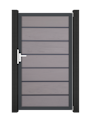 Vorschaubild GroJa Solid Grande Premium Tor Standard 1-flügelig mit Anthrazitrahmen