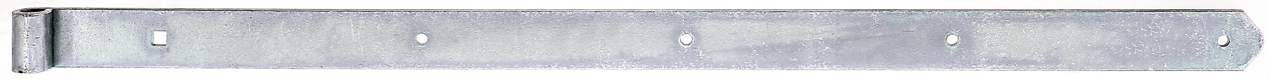 Alberts® Ladenband, gerade, Abschluss abgerundet, galvanisch verzinkt, dickschichtpassiviert, LxB 800x40 mm, Rolle ⌀13 mm 314057