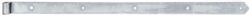 Alberts® Ladenband, gerade, Abschluss abgerundet, galvanisch verzinkt, dickschichtpassiviert, LxB 800x40 mm, Rolle ⌀13 mm 314057