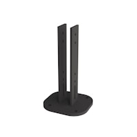 Fiberdeck BOSTON Pfostenanker L-20cm auf Platte 110x120mm RAL9005