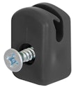 Vorschaubild Alberts® Spanndrahthalter mit Schraube,Kst., schwarz 656065