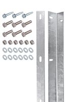 Alberts® Befestigungsleiste f.Doppelstab-Gittermatten,feuerverz.Länge:2000 mm,m.Schrauben 623135