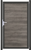 GroJa BasicLine Nova Einzeltor Universal Rahmen Alu Anthrazitgrau 1000 x 1800 mm GroJa BasicLine Nova Einzeltor Universal Rahmen Alu Anthrazitgrau 1000 x 1800 mmZubehörbild