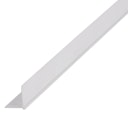 Vorschaubild Alberts® Tapeteneckleiste, PVC, weiß, LxBxHxS 2600x20x20x1 mm 433994