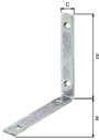 Vorschaubild Alberts® Balkenwinkel  120x120x20 mm