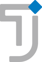 T&J Lightline Querriegelhalter weiß 2-teilig inkl. Schrauben