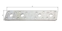 Vorschaubild Alberts® Flachverbinder  180x40 mm