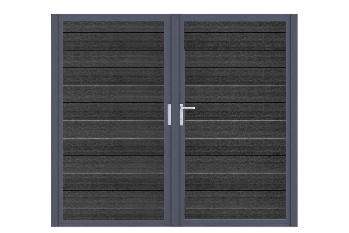 dz VIDUAL Swing Doppeltor Comp-Co 140 x 20 mm Steckprofil symmetrisch