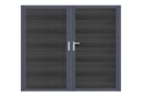 Vorschaubild dz VIDUAL Swing Doppeltor Comp-Co 140 x 20 mm Steckprofil symmetrisch