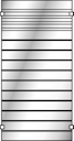 Vorschaubild OSMO Glasscheibe Gitter satiniert 89x178cm