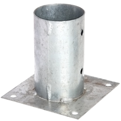 Alberts® Rundpfosten-Aufschraubhülse 150mm für verschiedene Pfostenstärken
