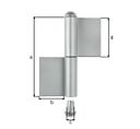 Vorschaubild Alberts® Konstruktionsband Typ KO4,zweit.,VA,z.Anschweißen,Höhe 120mm