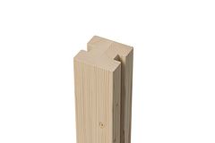 Karibu Sichtschutzzaun Mittelpfosten 90 x 90 x 1900 mm Nordische FichteZubehörbild
