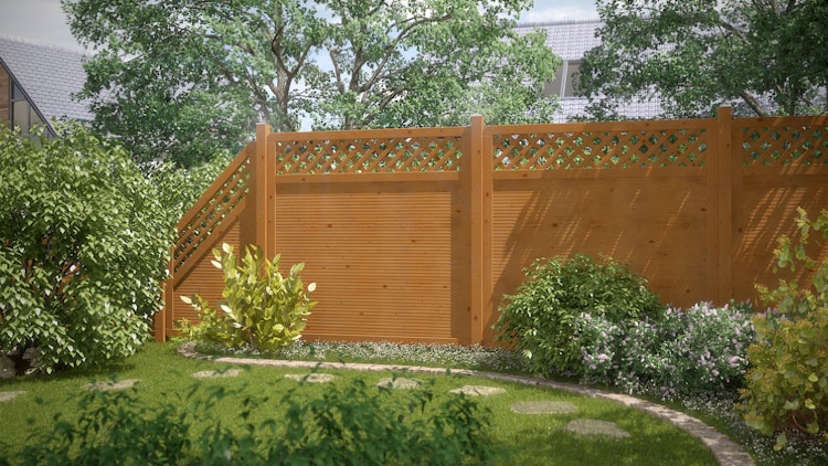 TraumGarten Arzago 179x179 cm mit Rankgitter