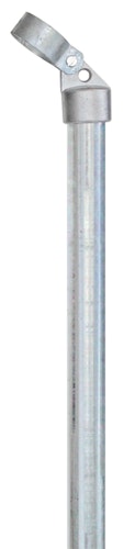 Alberts® Strebe, feuerverzinkt, Länge 2000 mm, Strebenst. ⌀34 mm, Schelle⌀42 mm 629823