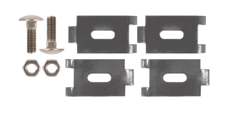 Alberts® Eckverbinder zur Verbindung zweier Doppelstab-Gittermatten,feuerv.,anthr.RAL7016 673291