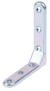Vorschaubild Alberts® Zierwinkel, geprägt, galvanisch verzinkt dickschichtpassiviert, TxHxB 103x103x21 mm 337131