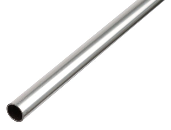 Alberts® BA-Profil, rund, Alu natur, Lx⌀xS 2000 x 10 x 1 mm 469900